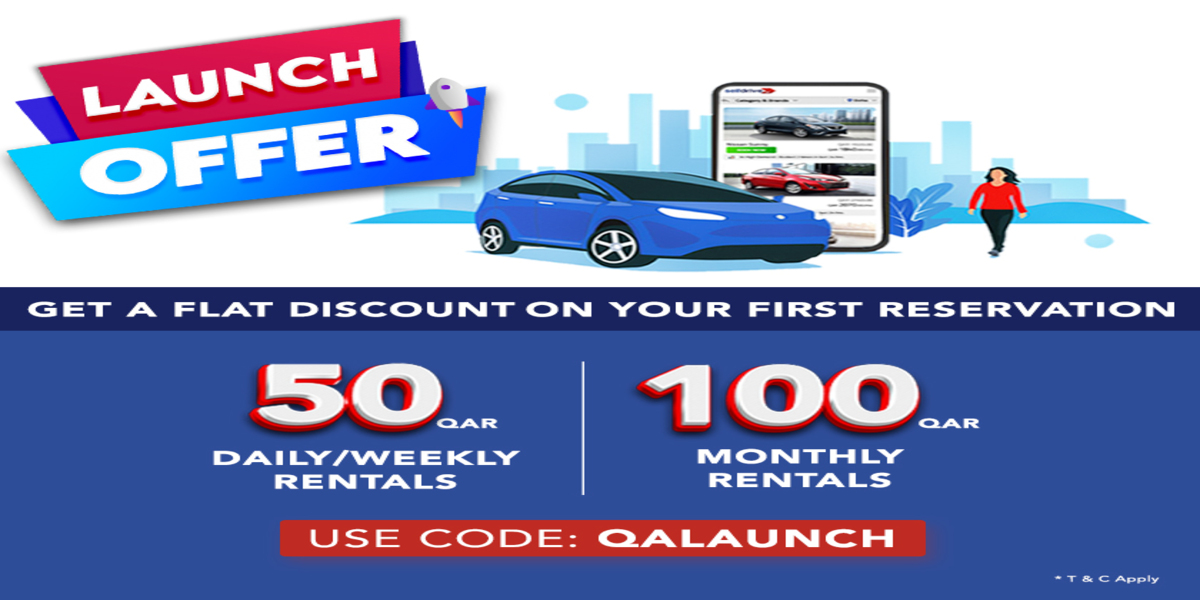 Launching â€œSelfDrive â€“ Car Rentalsâ€ Super App In Qatar.