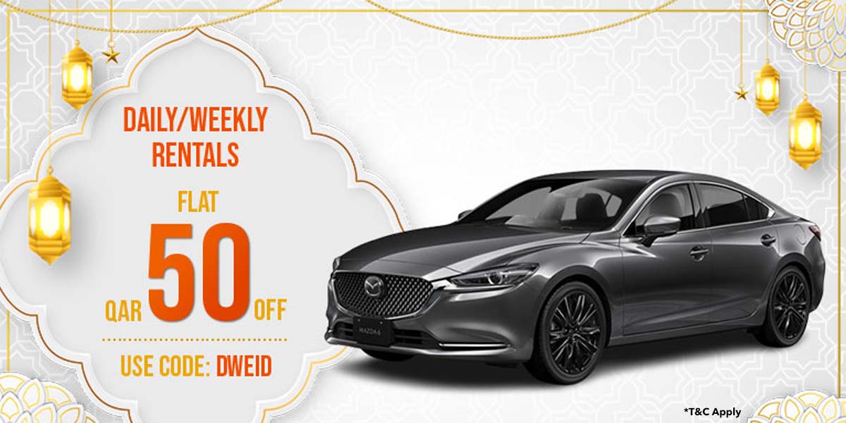 Eid al-Adha 2025 Is Here! Save QAR 50 on Daily & Weekly Car Rentals with SelfDrive Qatar!