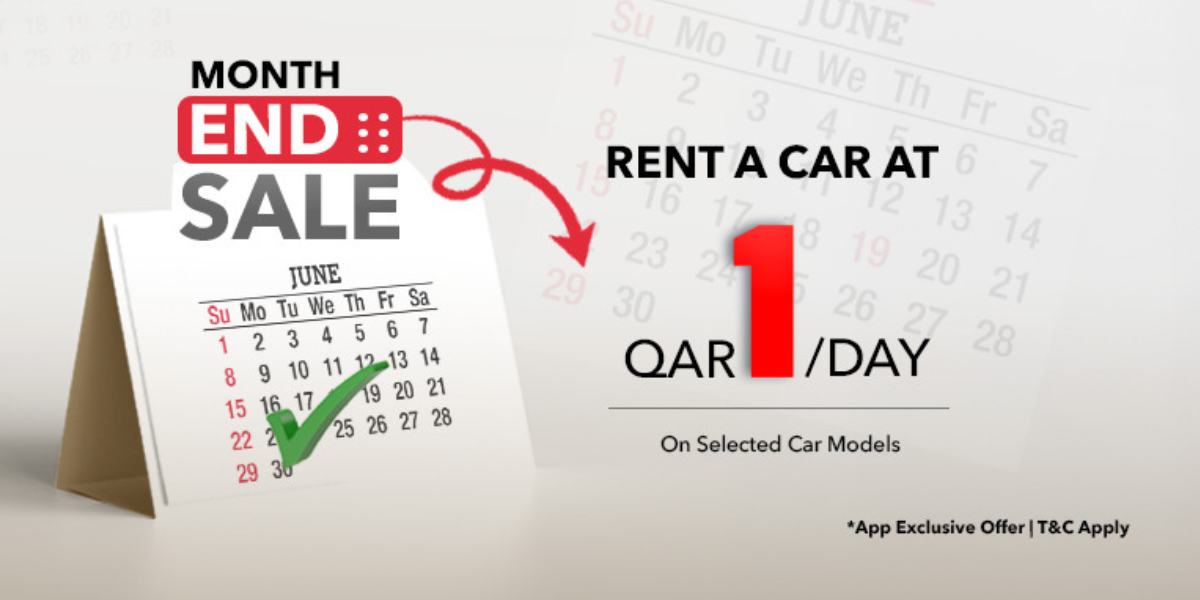 Qatar's Craziest Deal: Rent a Car for QAR 1/Day only with Selfdrive