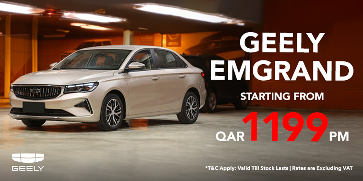 Monthly Rental Deals: Get the Geely Emgrand in Qatar for Less This July!