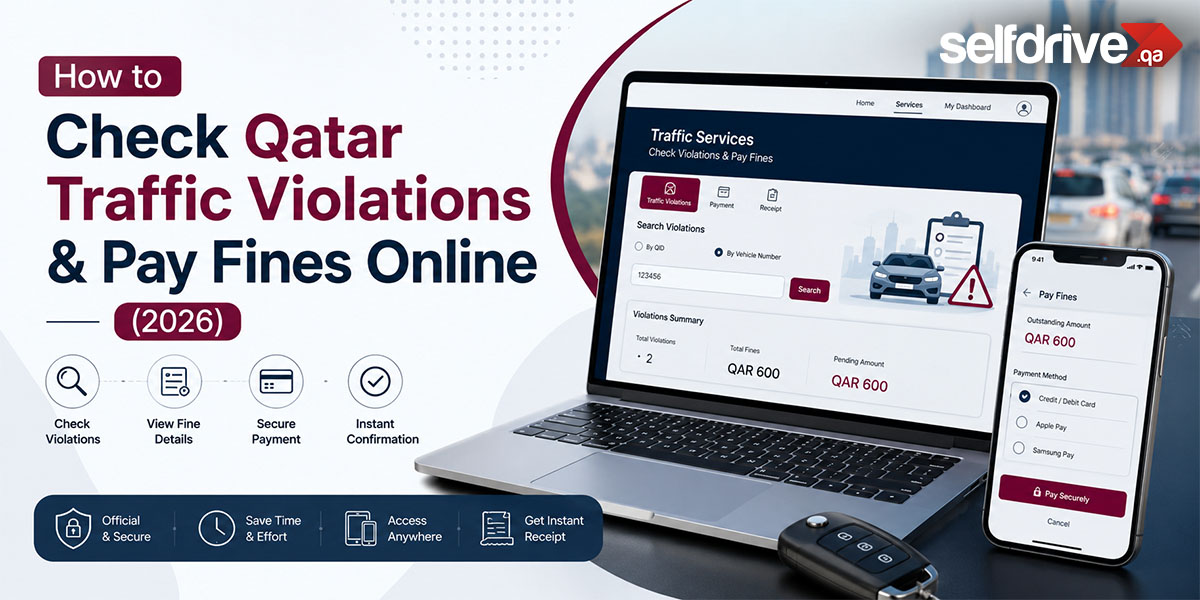 How to Check Qatar Traffic Violations & Pay Fines Online (2026)