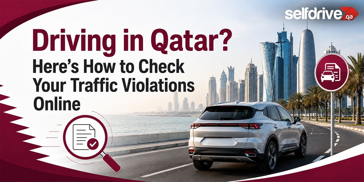 The image features a silver SUV driving down a road in a city, with a large building visible in the background. The SUV is the main focus of the sc...